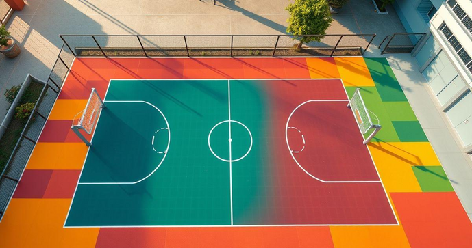 Piso Modular para Quadra Esportiva: Vantagens e Como Escolher o Ideal