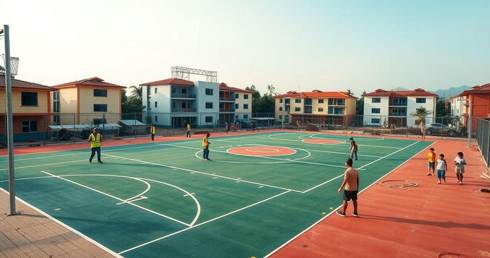 Construção de quadras esportivas: excelência em projetos esportivos Construção de quadras esportivas: excelência em projetos esportivos