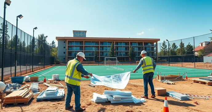 Como Elaborar um Orçamento para Construção de Quadra Poliesportiva Eficiente Como Elaborar um Orçamento para Construção de Quadra Poliesportiva Eficiente