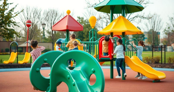 Brinquedos de Playground que Estimulam o Desenvolvimento Infantil Brinquedos de Playground que Estimulam o Desenvolvimento Infantil