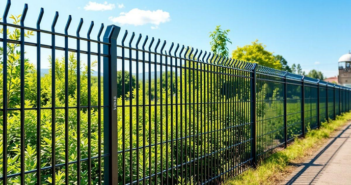 Gradil para cercamento eficiente e segurança elevada