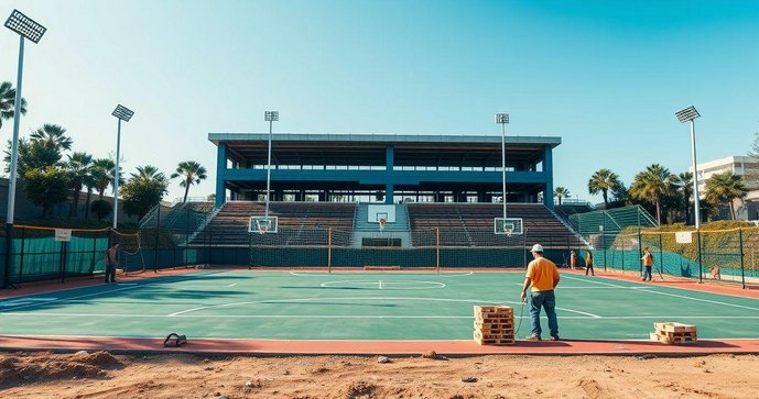 Construção De Quadra Poliesportiva Preço: Orçamento Rápido