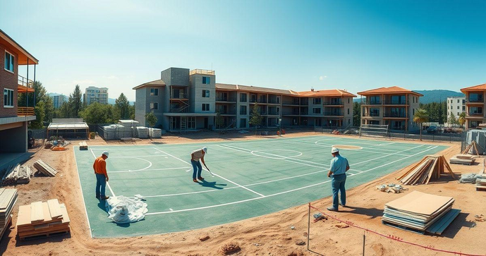 Orçamento Para Construção De Quadra Poliesportiva Detalhado