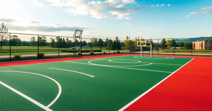 Piso Modular Para Quadra Poliesportiva: Instalação Rápida