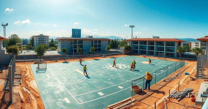 Transforme seu Espaço: Dicas Incríveis para Construção de Quadras Esportivas