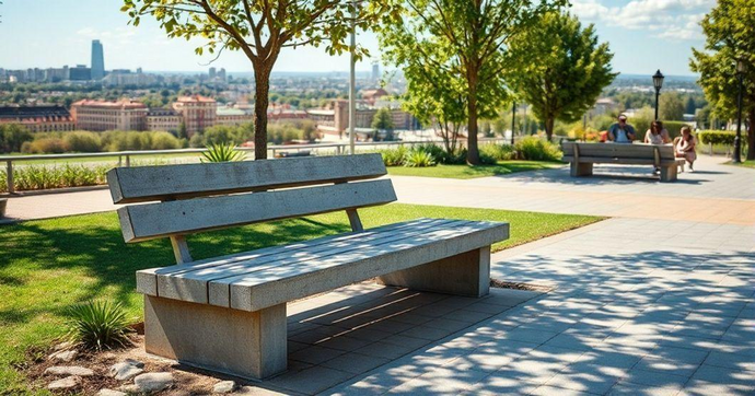 Vantagens dos Bancos de Praça em Cimento para Cidades Sustentáveis e Atraentes
