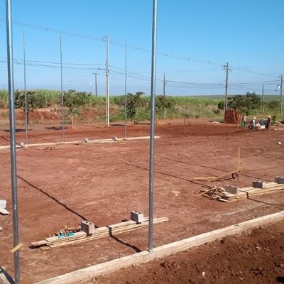 Construção de quadra poliesportiva em curitiba