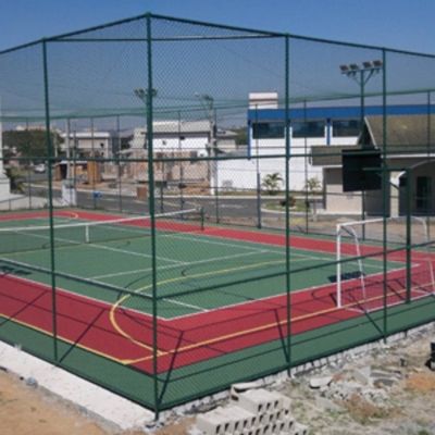 Construção de quadras esportivas