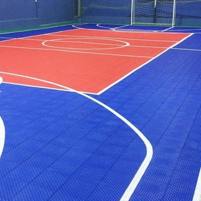 Piso modular quadra esportiva