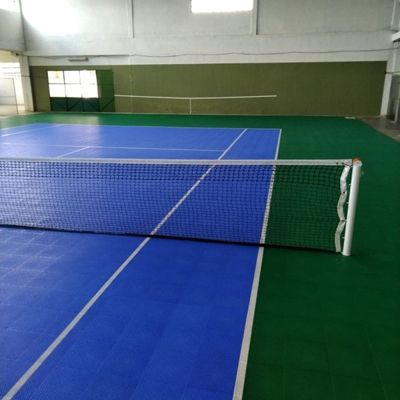 Piso modular quadra de tenis